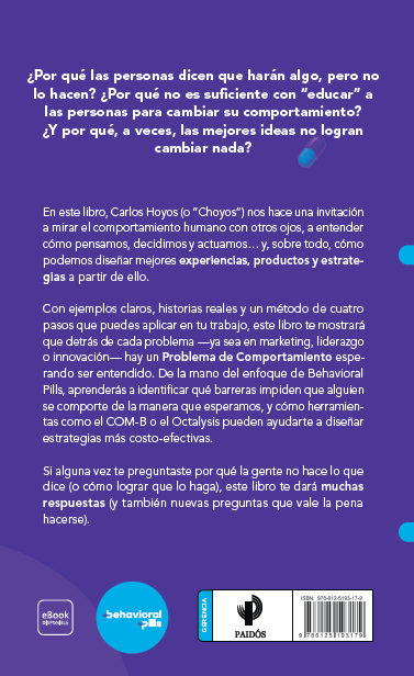 Libro "Behavioral Pills" (Firmado)